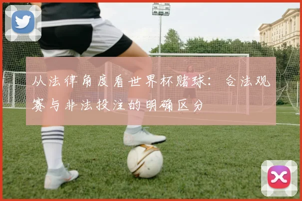 从法律角度看世界杯赌球:合法观赛与非法投注的明确区分